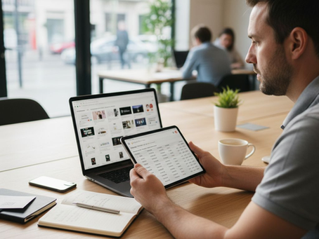 Un professionnel gère actuellement une campagne Google Shopping.