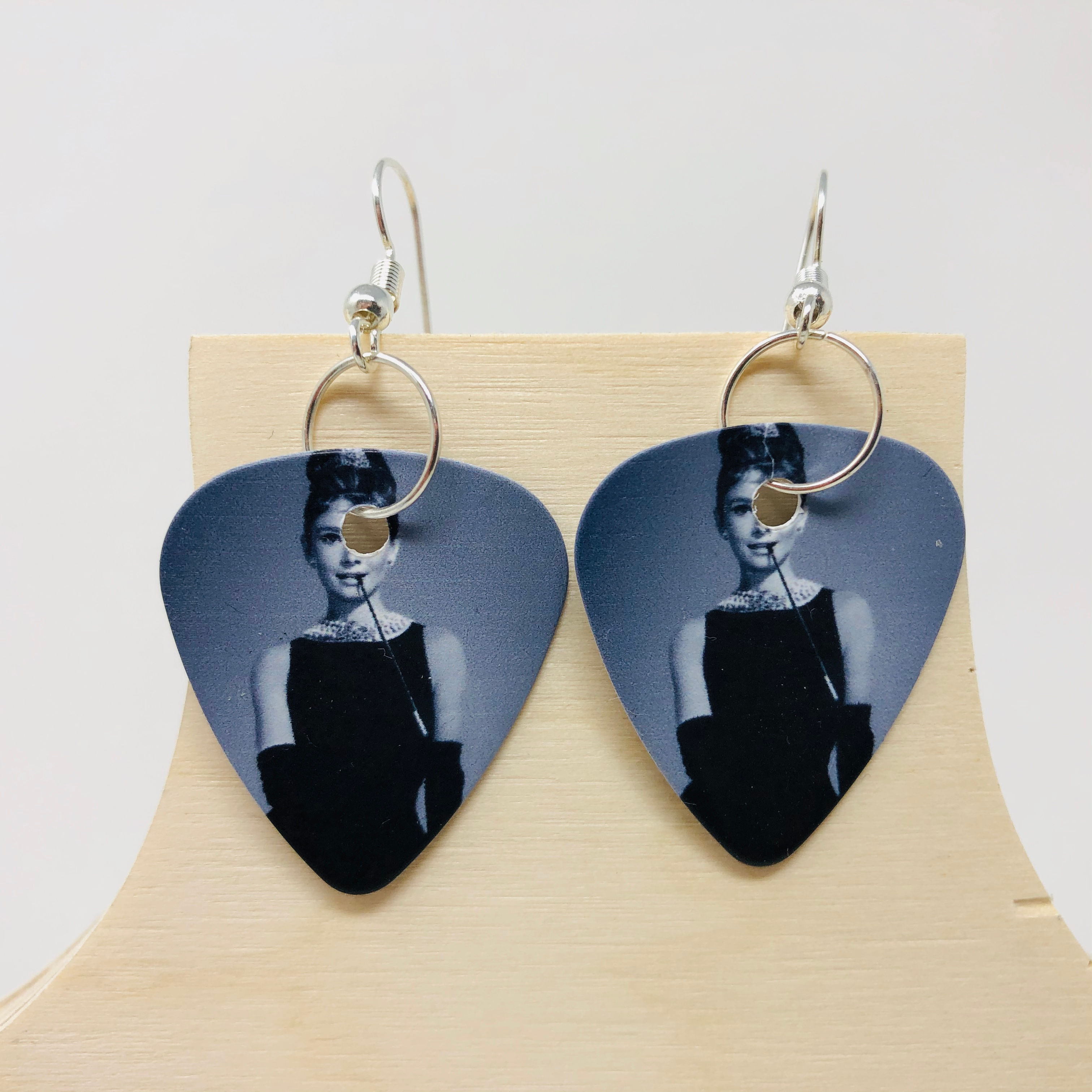 Boucles d'oreilles picks de guitare 08