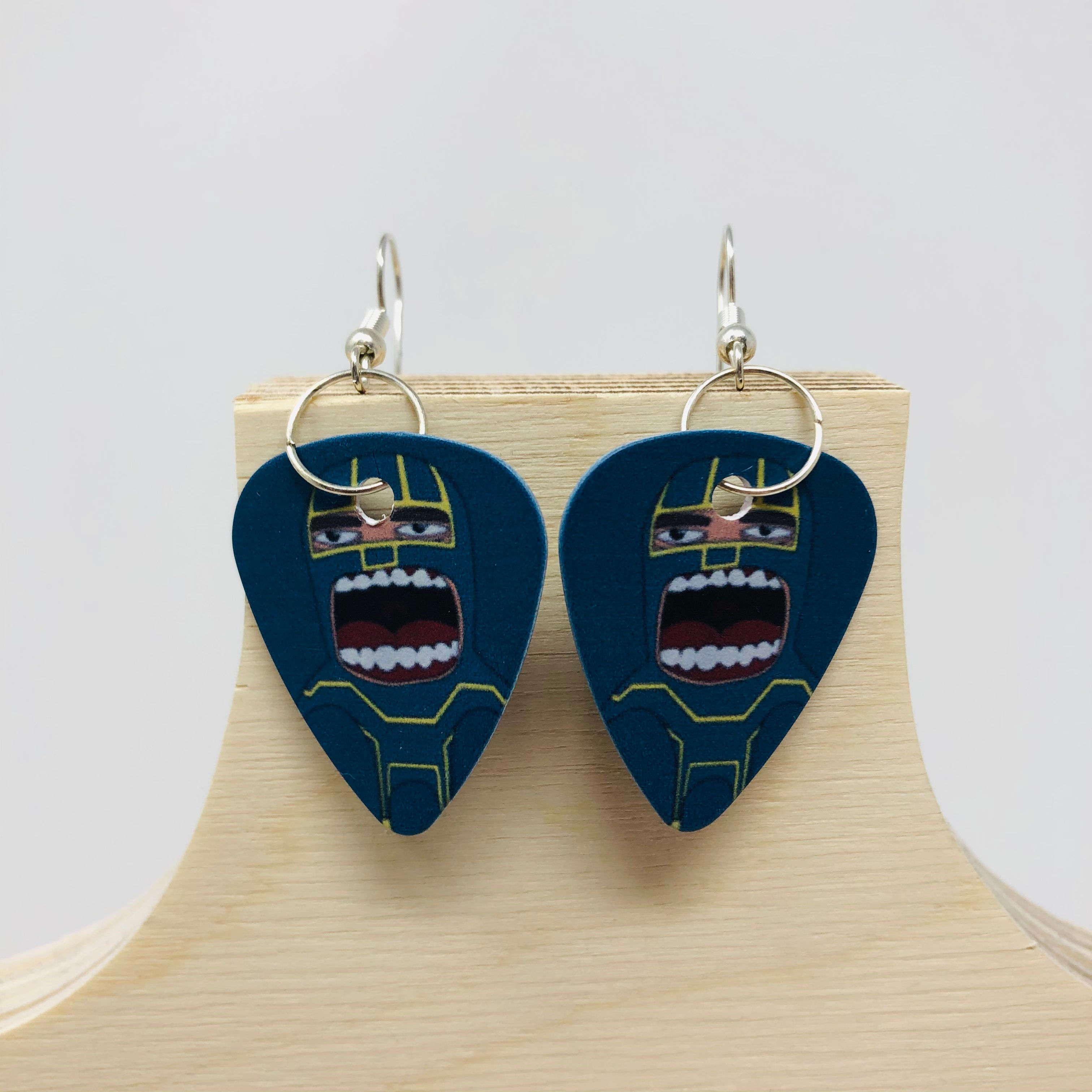 Boucles d'oreilles picks de guitare 36