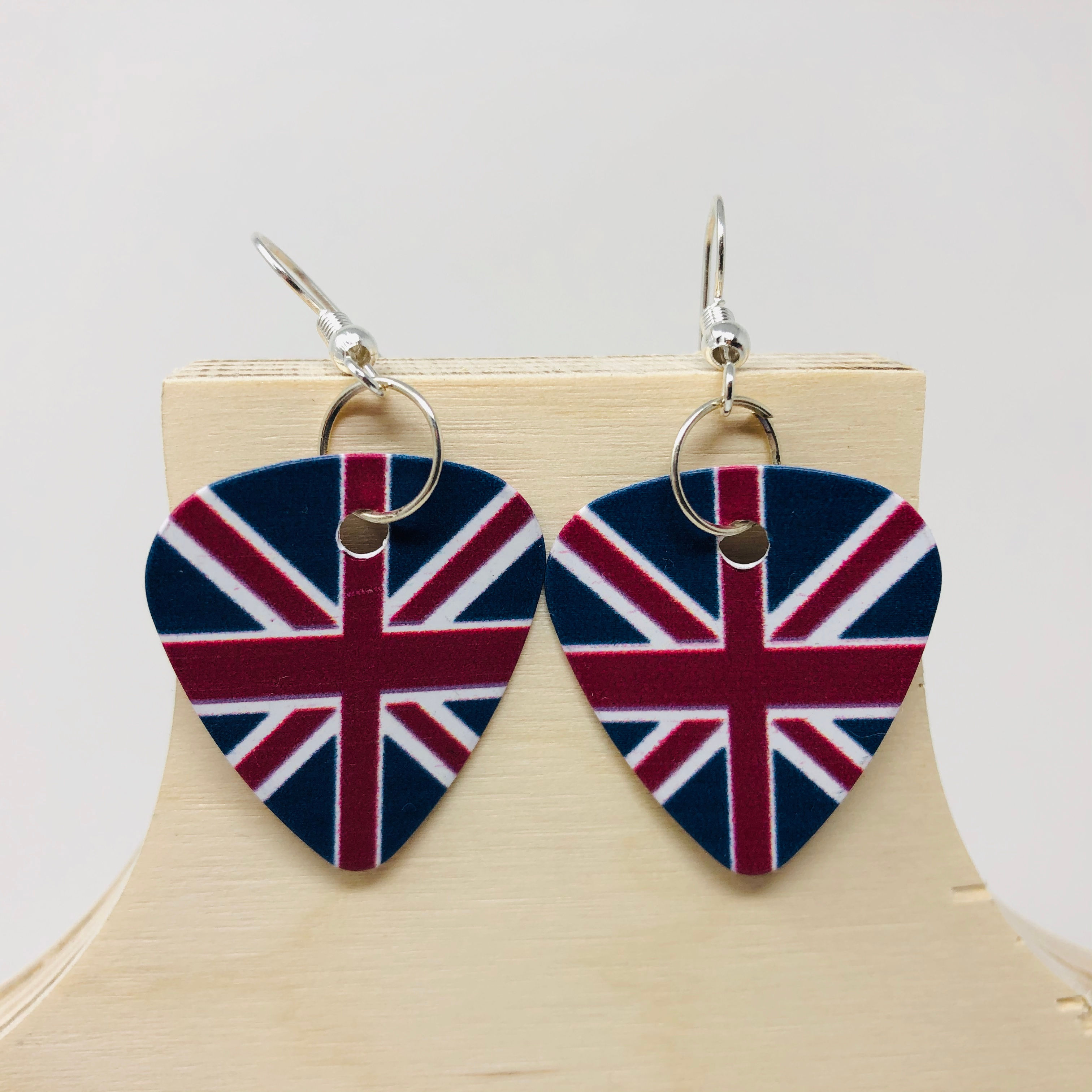 Boucles d'oreilles picks de guitare 07