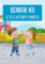 A to z worksheets for senior kg