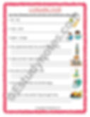 conjunction worksheet for class 3