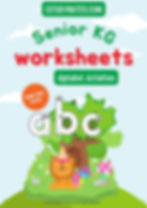 abc worksheets for ukg