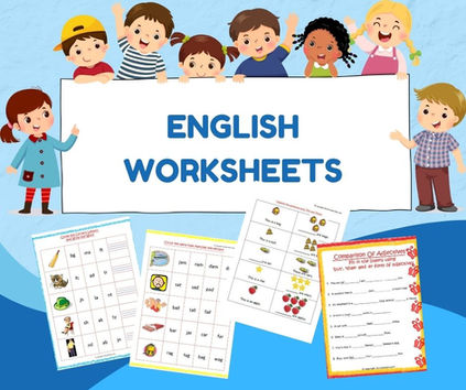 Download Printable English Grammar Worksheets