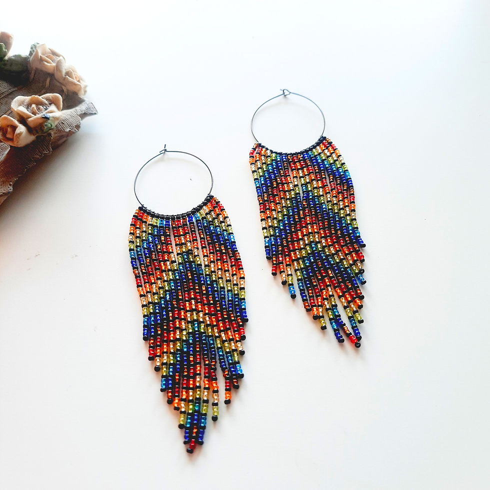 Thumbnail: earring beading hoops