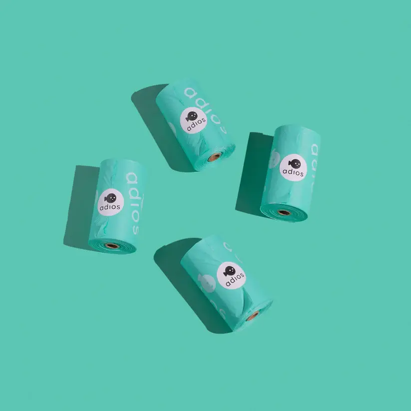 Thumbnail: Adios Compostable Dog Poop Bags (Non Handle)