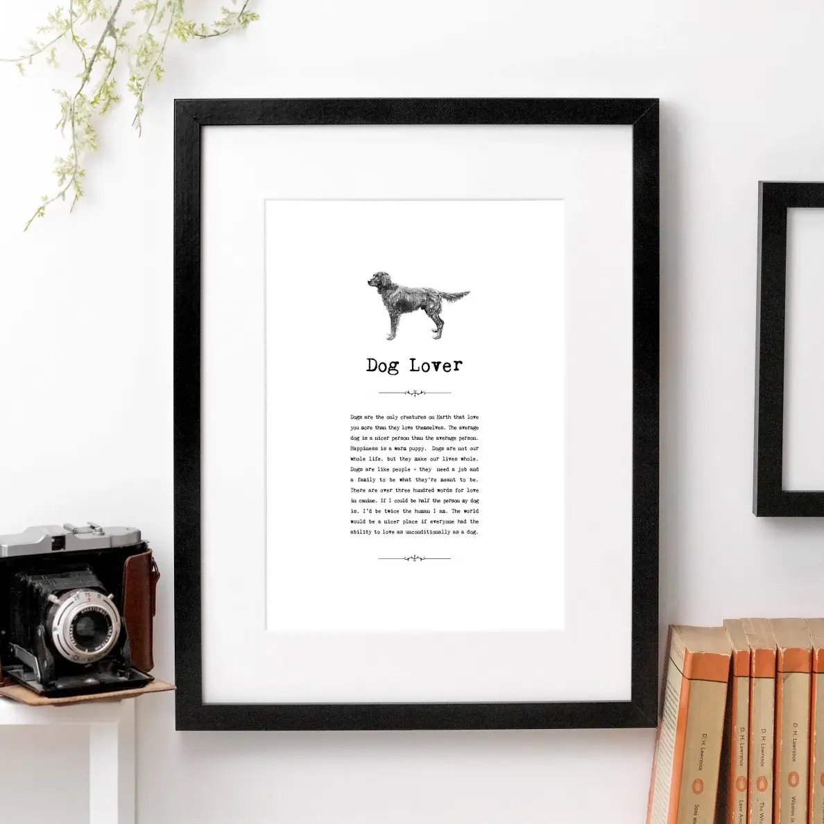 Dog Lover Print