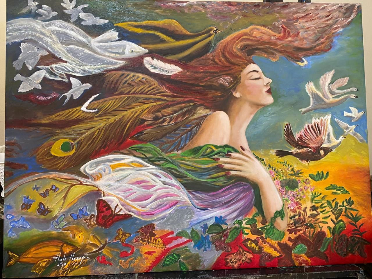 Wings of Freedom by Hala Hozayen