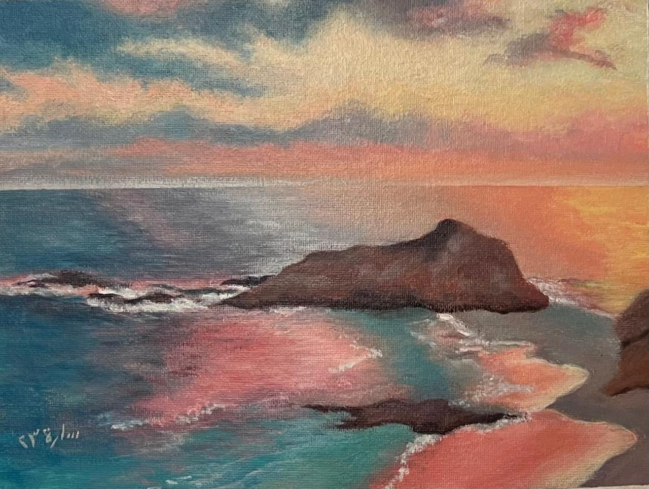 Tranquil Horizons by Sara Sara Alfazayry