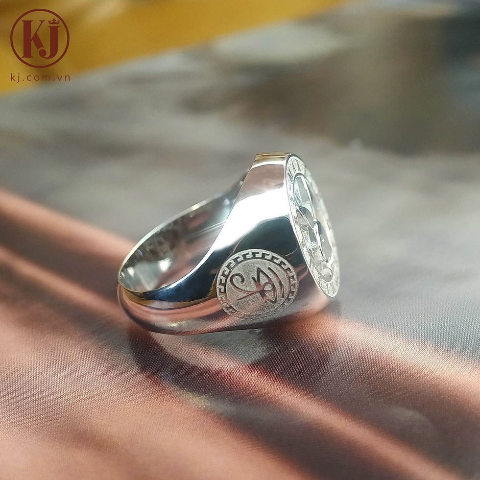 Hình thu nhỏ: Nhẫn signet hinh thỏ KJM0822