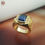 Hình thu nhỏ: Nhẫn rồng đá xanh KJM0826