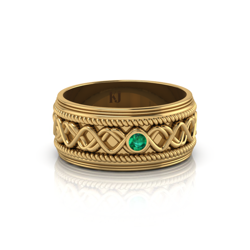 Nhẫn nam thiết kế sang trọng KJM0691M1