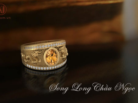 Chuyện về chiếc nhẫn Song Long Chầu Ngọc