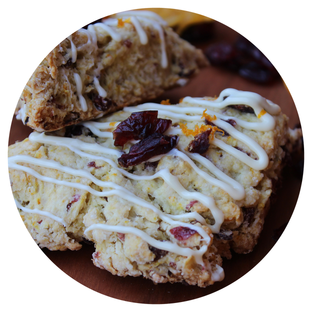 CRANBERRY ORANGE SCONE