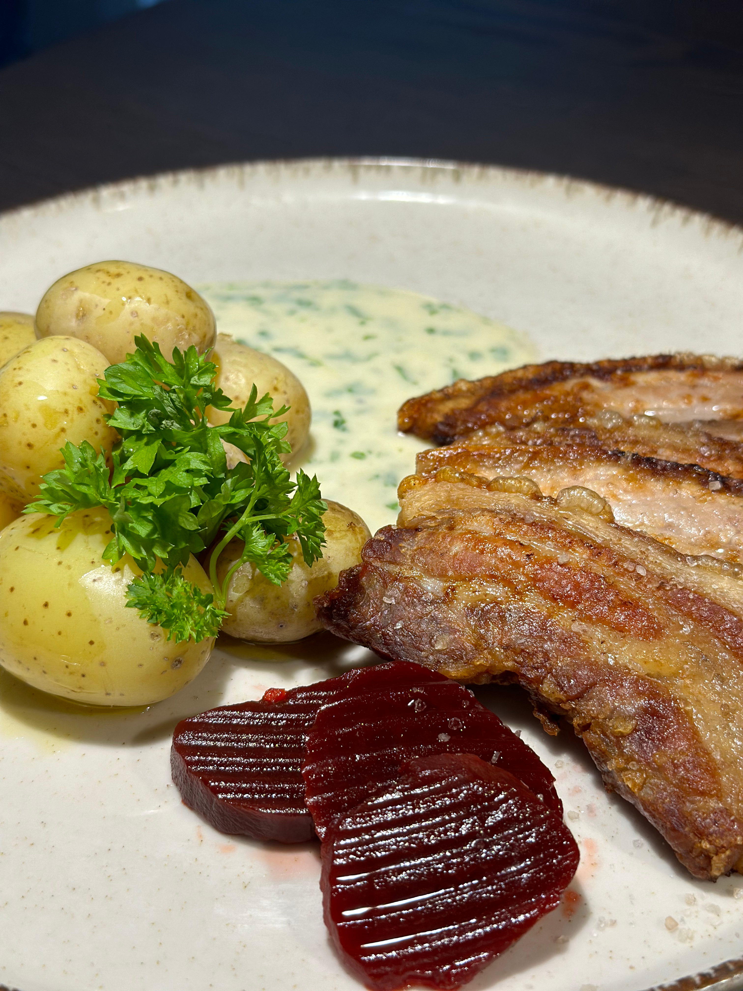 Arranged Food and Objects