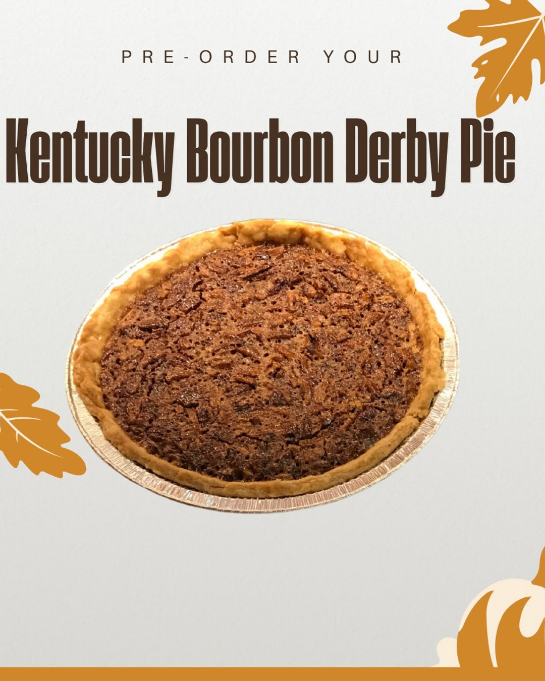 Kentucky Derby Bourbon Pie