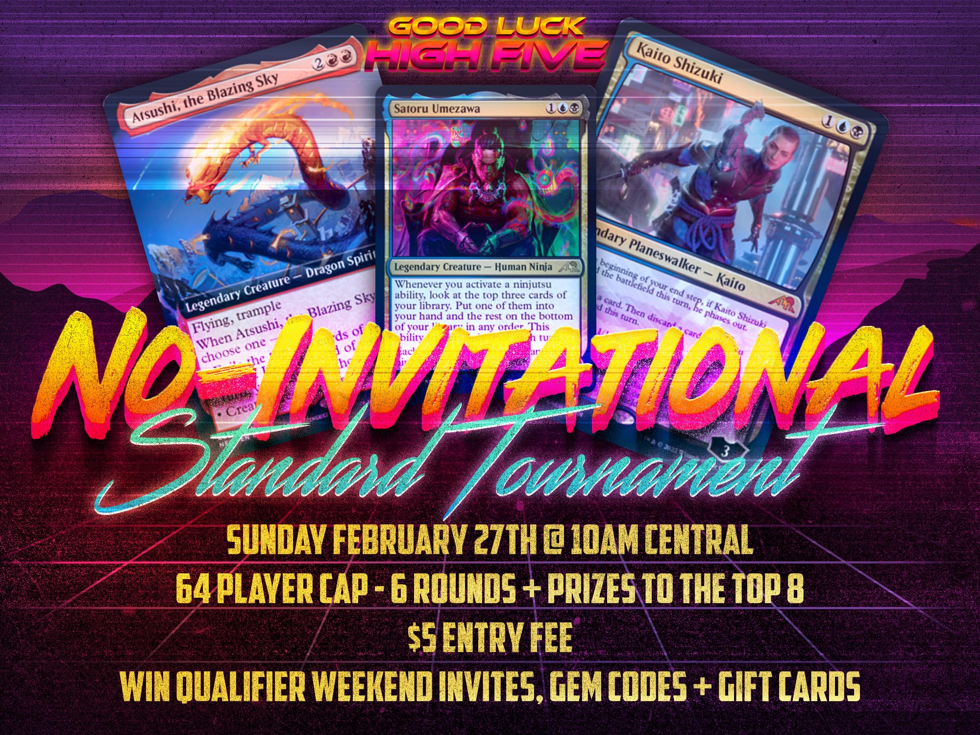 Good Luck High Five No-Invitational | Melee
