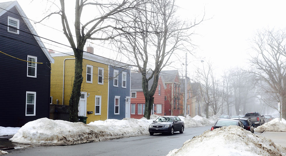 Winter Fog in Halifax, Nova Scotia