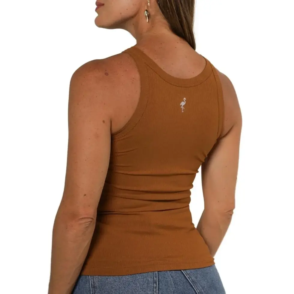 Thumbnail: REGATA CANELADA CASTANHO 