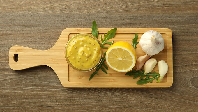 Prebiotic Garlic Honey Mustard Dressing - Yellow
