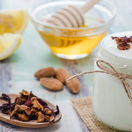 Combine all ingredients in a bowl. Serve as a topping for the ice cream.