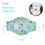 Miniatura: Coofit 6PCS Kids Mouth Mask Cute Cartoon Dustproof Facial Mouth Mask Mouth Cover