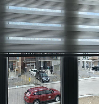 White Fringle Blinds (Best Seller)