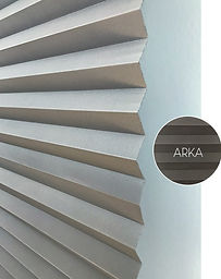 20 mm 3b Pleated Blinds-N 06