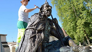 Aux petits soins pour "Le Pèlerin" de Cayac