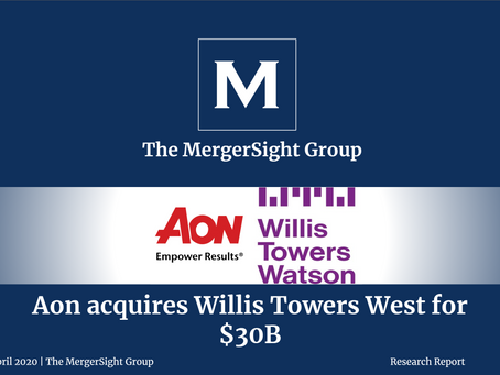Aon’s $30 bn Acquisition of Willis Towers Watson