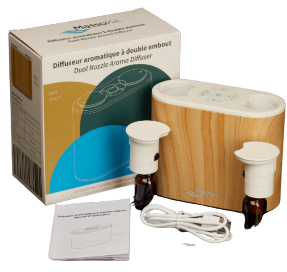 Diffuseur aromatique à double embout