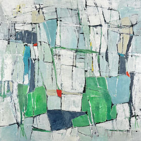 Abstract contemporary painting by Canadian artist Anastessia Bettas.
