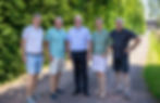 Michael Holstein, Bürgermeister der VG Trier-Land, zusammen mit der FWG Kreis Trier-Saarburg