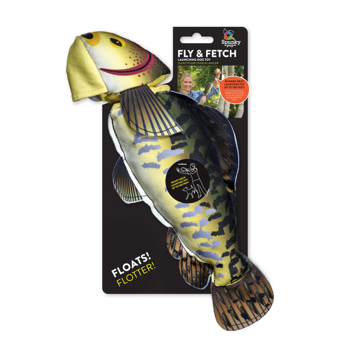 Spunky Pup - Jouet poisson à lancer Fly & Fetch