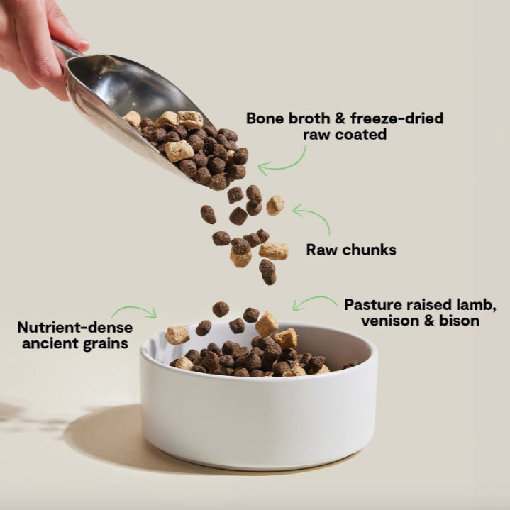 Miniature : Open Farm - Nourriture pour chien RawMix anciens grains Grandes plaines