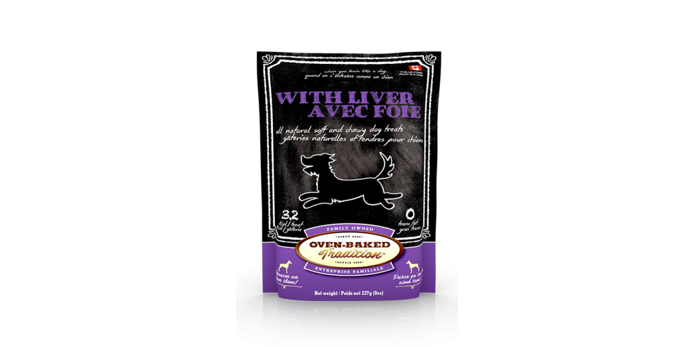 Oven-Baked - Gâteries pour chien tendres au foie 227g