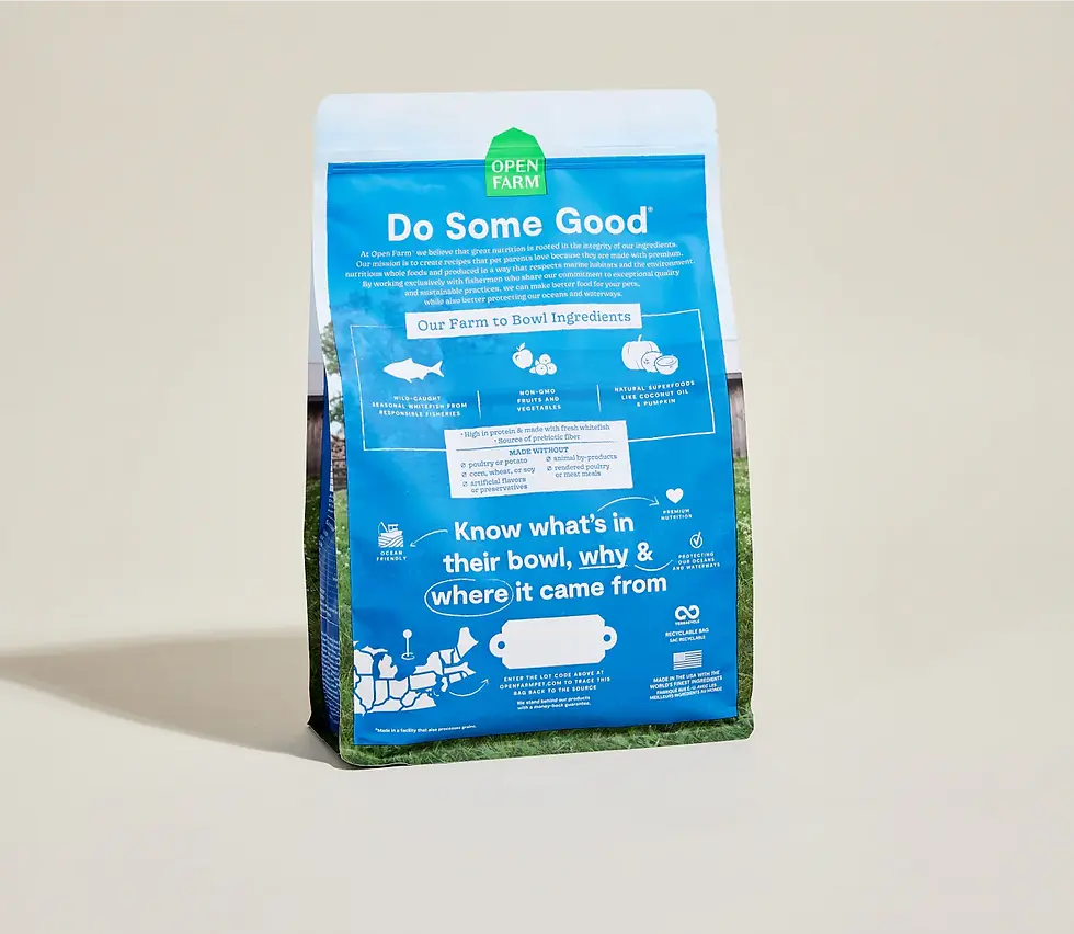 Miniature : Open Farm - Nourriture pour chat Poisson blanc sans grains