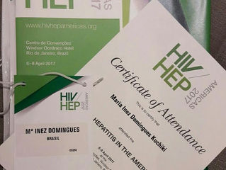 Participação no congresso HIV & Hepatitis in the Americas