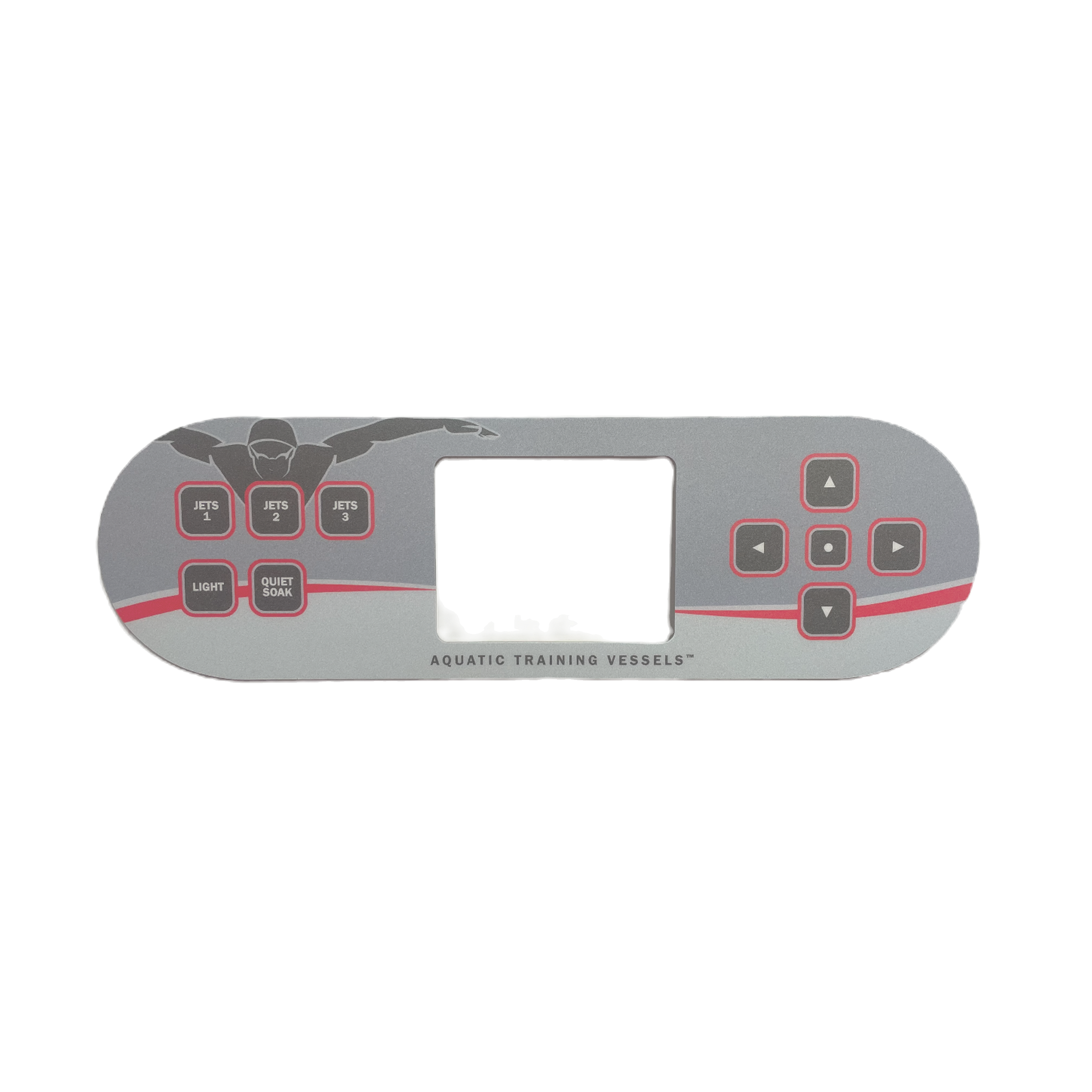 Marquis Spas - ATV 3 Pump Topside Overlay - 650-0810650-0810