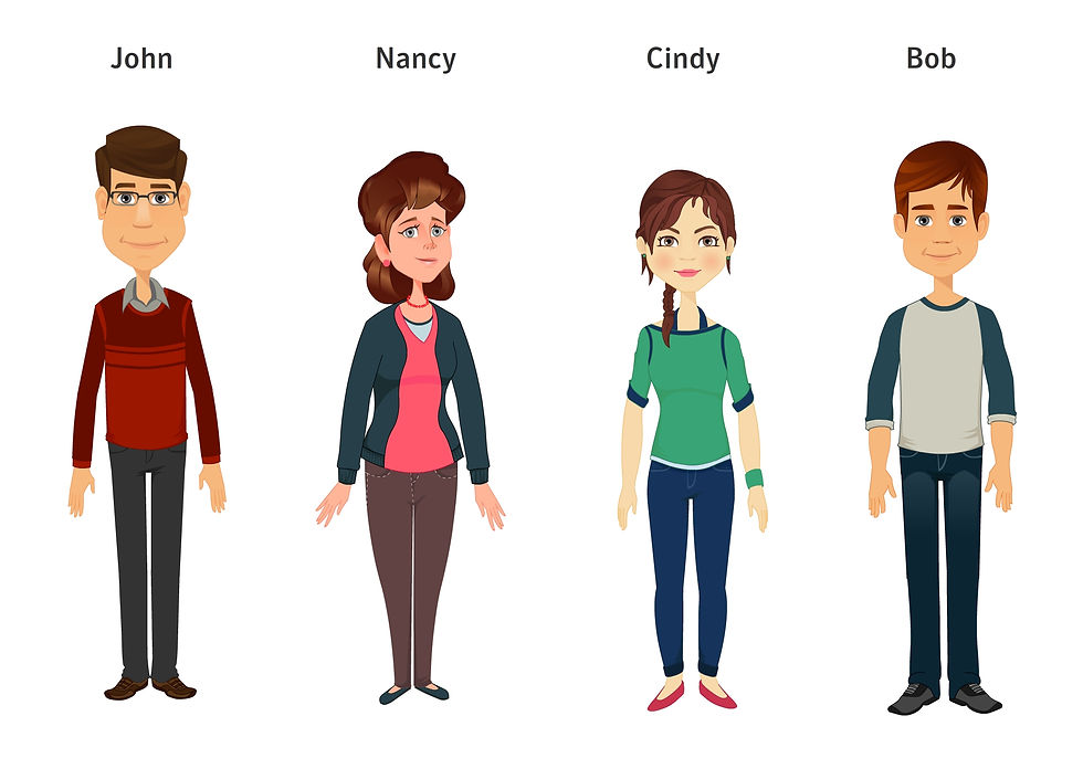 Animation_Characters_Family