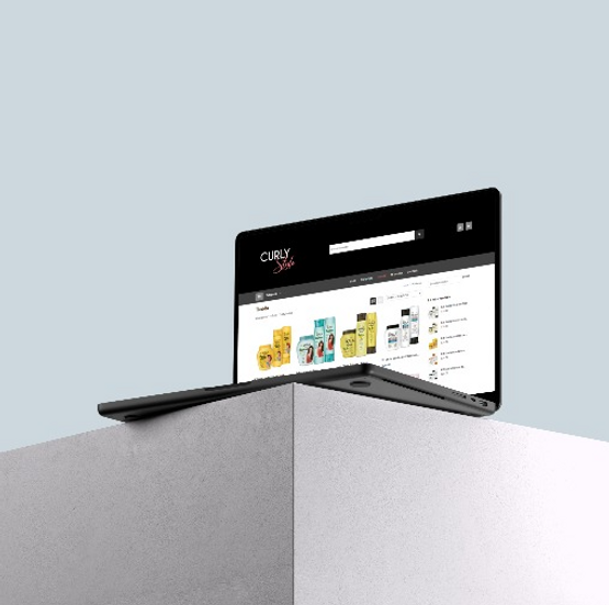 Ecommerce curlyy style