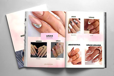 Pagina de catalogo de uñas