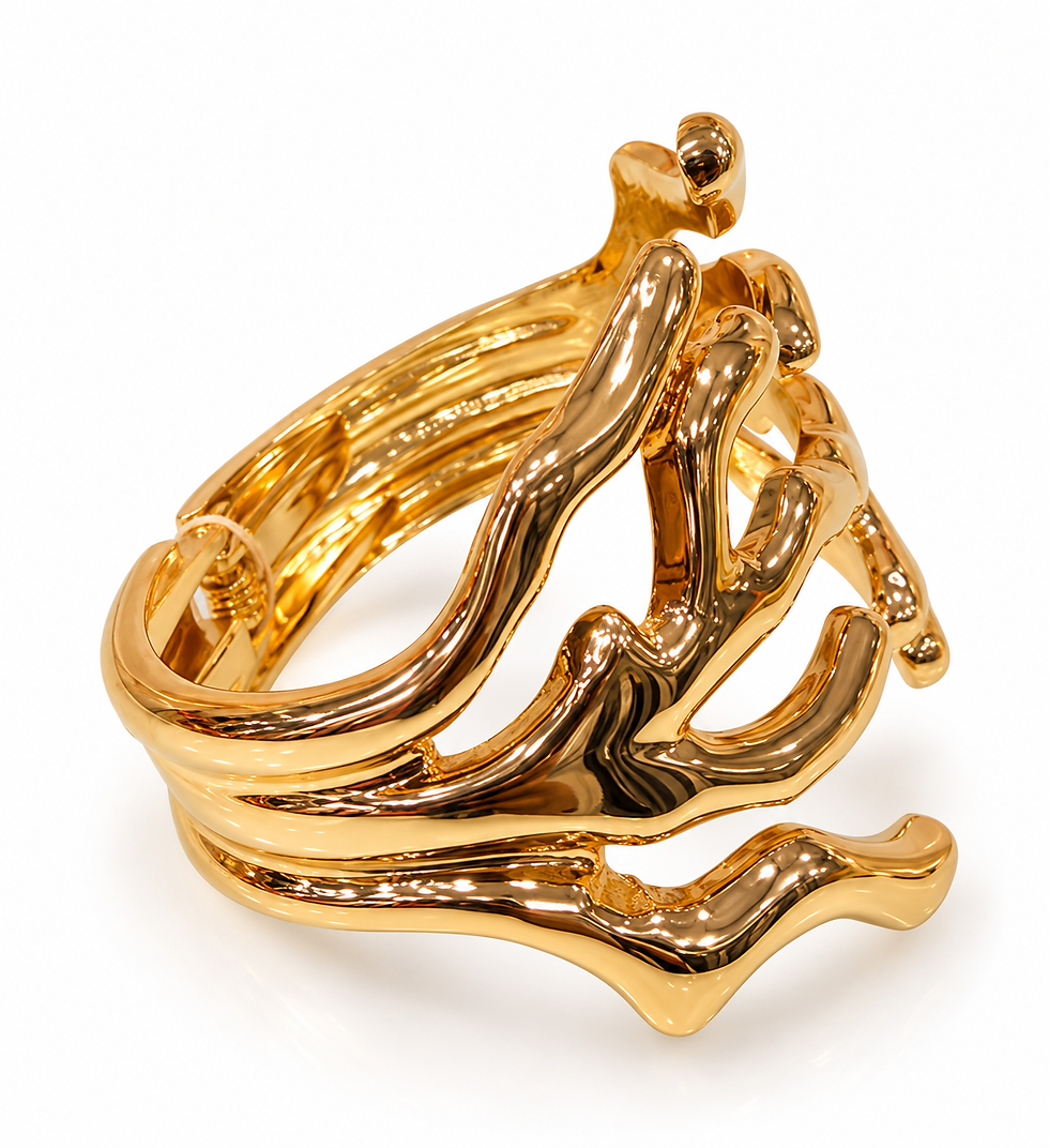 Thumbnail: Molten Gold Cuff