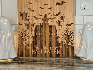 Spooky Season, Elevated: Inside Our Custom Laser-Engraved Halloween Collection