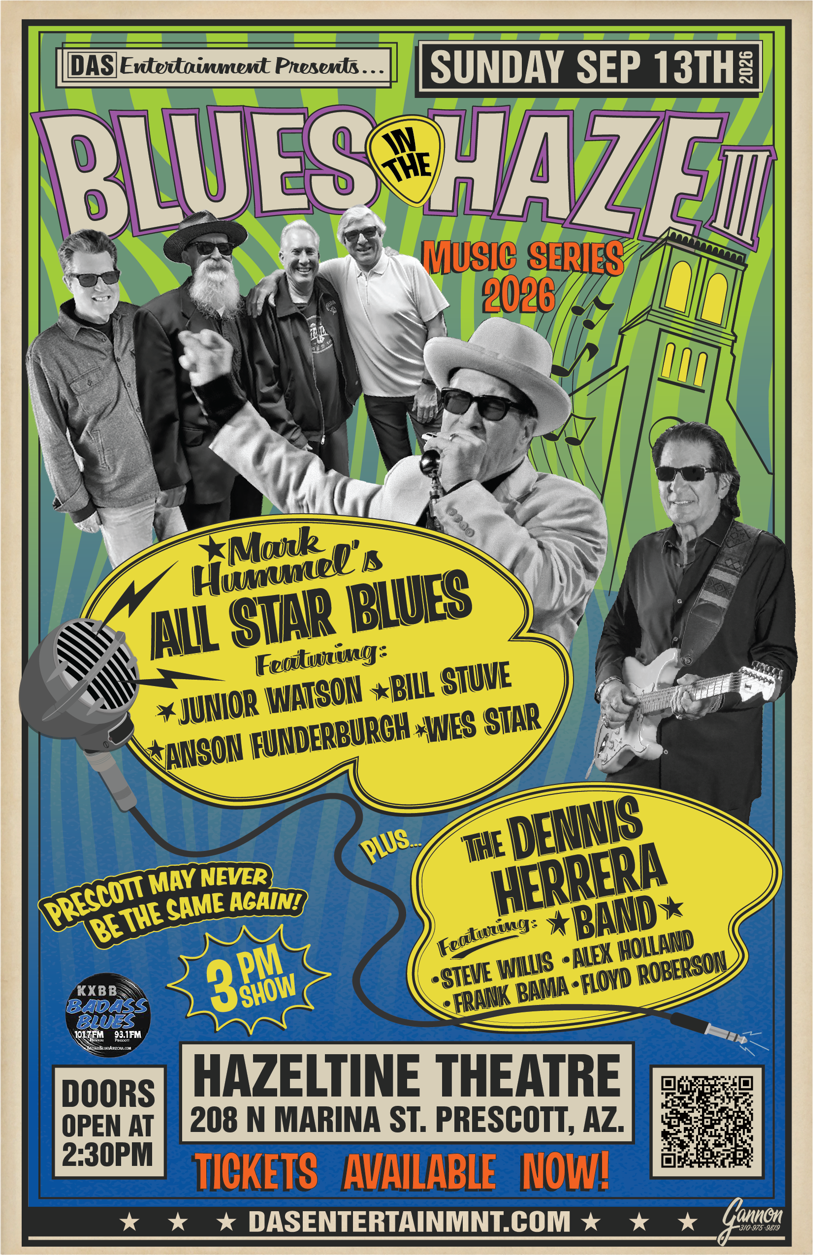 Official event image for Blues in the Haze III
