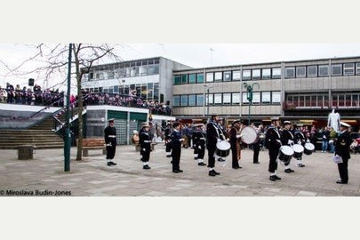 Stevenage Beacon Lighting for HM The Queen 90th Birthday