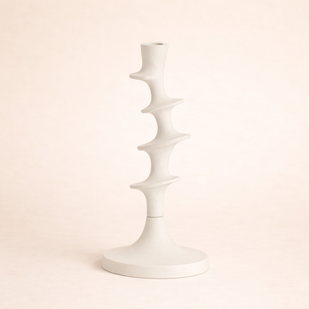 Kandelaar Zireya - cream 