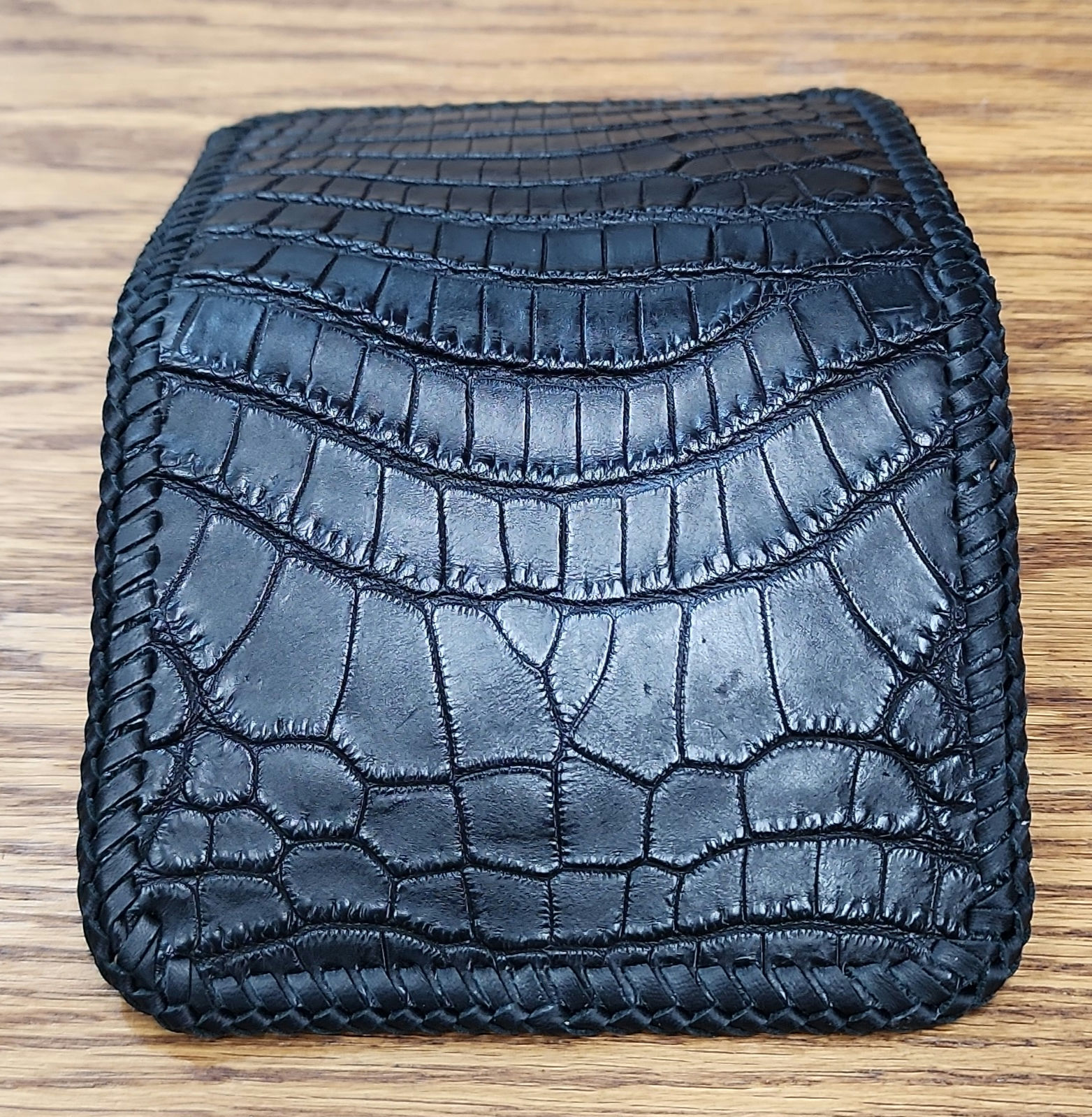 Black Crocodile Wallet