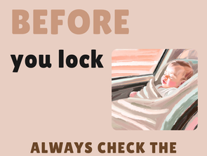LOOK BEFORE you lock!
