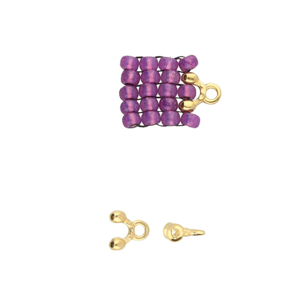 Thumbnail: Alona II  Bead Ending for 8/0 Seed Bead